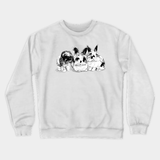 Zumi, Tink und Dash Crewneck Sweatshirt by Firlefanzzz